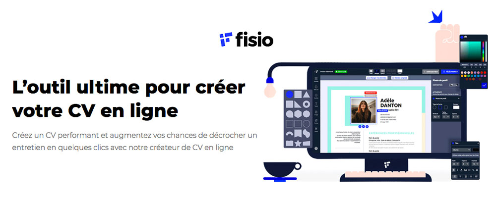 Comment faire un CV avec l'outil Fisio